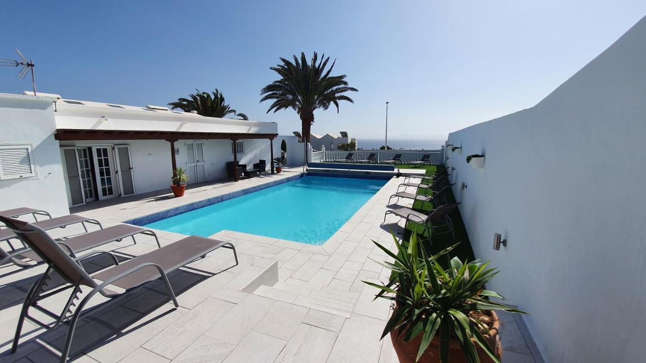 Stunning Sea View Villa With 6 Bedrooms & Heated Pool - Villa Renaissance Playa Blanca  Kültér fotó